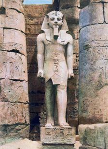Statue of Ramses II, Luxor, Egypt, 20th century