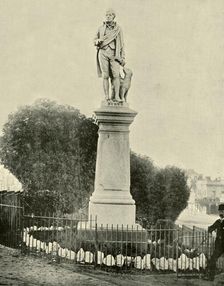 Statue of Robert Burns, Ballarat 1901. Creator: Unknown