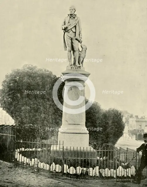 'Statue of Robert Burns, Ballarat', 1901. Creator: Unknown.