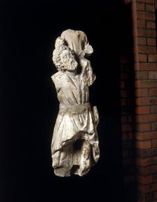 Statue of St Christopher, 14th century