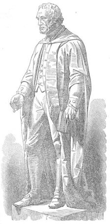 Statue of Sir David Brewster, Edinburgh University, 1871. Creator: Unknown