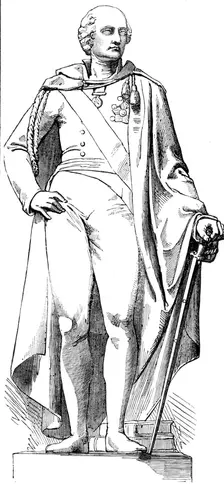 Statue of Sir John Malcolm, in Westminster Abbey, 1857. Creator: Unknown