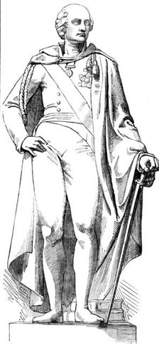 Statue of Sir John Malcolm, in Westminster Abbey, 1857. Creator: Unknown