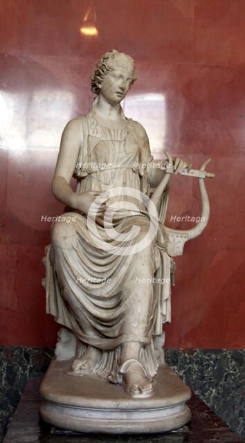 Statue of Terpsichore, Muse of Dances. Artist: Unknown