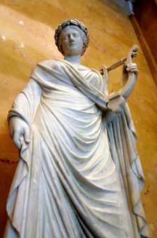 Statue of Terpsichore, Muse of Dances
