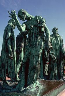 Statue of the Burghers of Calais, 19th century. Artist: Auguste Rodin