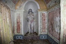 Statue of the Christ, Capuchos Convent, Sintra, Portugal, 2009. Artist: Samuel Magal