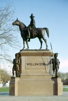 Statue of the Duke of Wellington, Hyde Park Corner, London, c1980-c2017. Artist: Historic England Staff Photographer