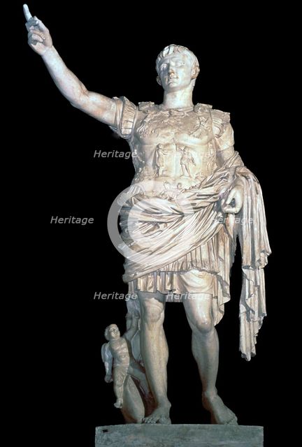 Statue of the Emperor Augustus, 2nd century. Artist: Unknown