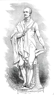 Statue of the late Marquis Wellesley, by Weekes, 1845. Creator: Unknown
