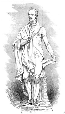Statue of the late Marquis Wellesley, by Weekes, 1845. Creator: Unknown