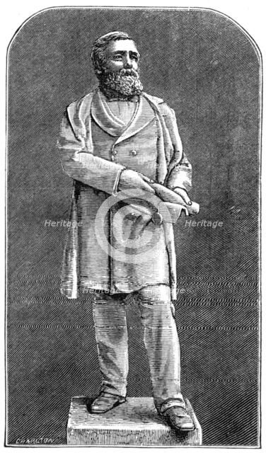 Statue of the late Mr. Bolckow, 1881. Creator: Unknown.