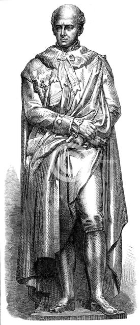 Statue of the late Duke of Bedford, at Tavistock, by E. B. Stephens, A.R.A., 1864. Creator: Unknown.