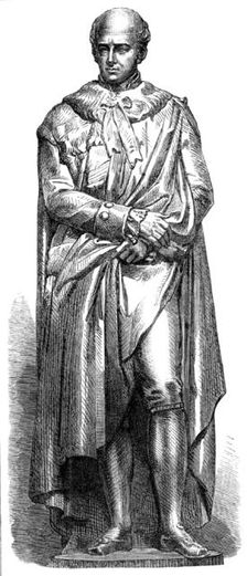 Statue of the late Duke of Bedford, at Tavistock, by E. B. Stephens, A.R.A., 1864. Creator: Unknown