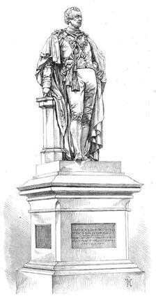 Statue of the late Earl of Carlisle, in the People's Garden, Phoenix Park, Dublin, 1870. Creator: Unknown