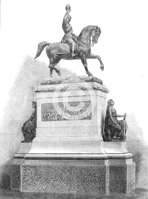 Statue of the late Prince Consort in Holborn-Circus, 1874. Creator: Unknown.