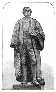 Statue of the late Rev. Dr. Norman Macleod, at Glasgow, 1881. Creator: Unknown