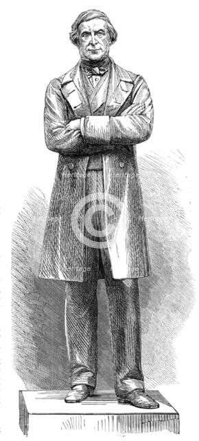 Statue of the late Sir G. C. Lewis at Hereford, by Baron Marochetti, 1864. Creator: Unknown.