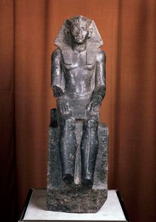Statue of the Pharaoh Amenemhat III 19th century BC