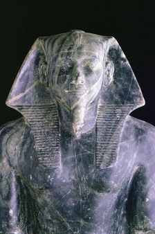 Statue of the Pharaoh Khafre. Artist: Tony Evans