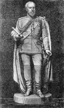 Statue of the Prince of Wales, for New South Wales, 1883. Creator: Unknown