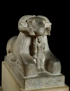 Statue of the ram of Amun, c680 BC