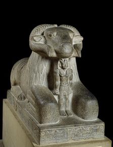 Statue of the ram of Amun, c680 BC