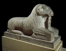 Statue of the ram of Amun, c680 BC