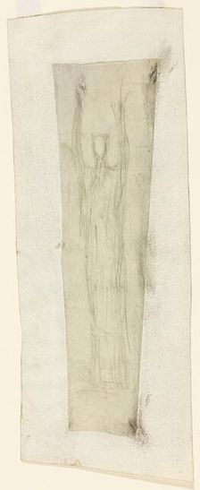 Statue of the Republic, Chicago, Illinois, Preliminary Sketch, 1891. Creator: Augustus Saint-Gaudens