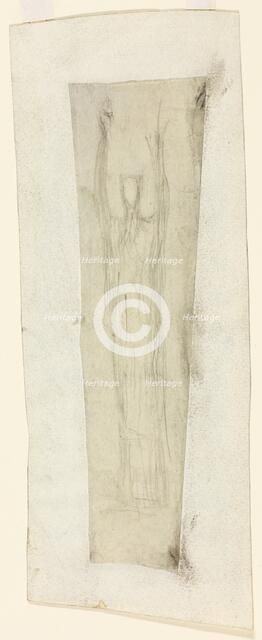 Statue of the Republic, Chicago, Illinois, Preliminary Sketch, 1891. Creator: Augustus Saint-Gaudens.