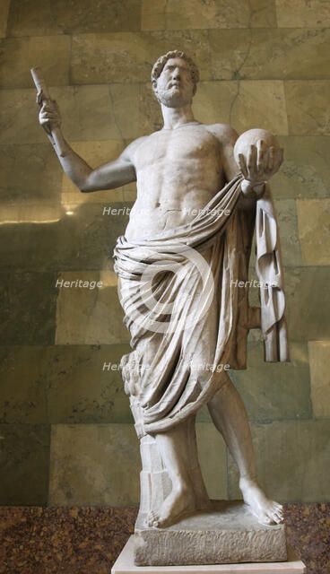 Statue of the Roman Emperor Hadrian, first half of 2nd century. Artist: Unknown