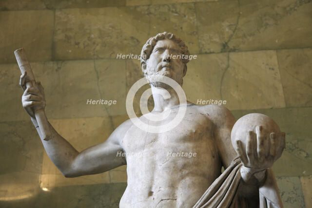 Statue of the Roman Emperor Hadrian, first half of 2nd century. Artist: Unknown