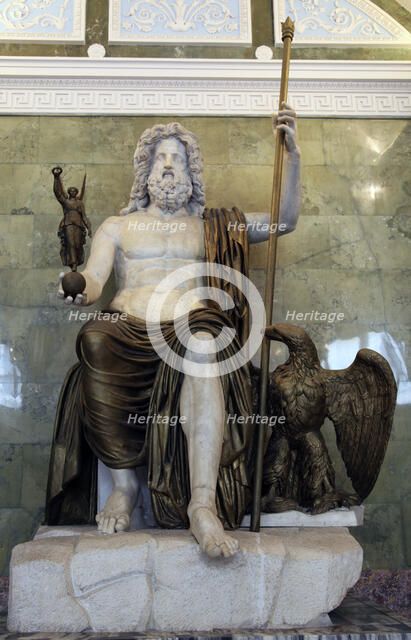 Statue of the Roman God Jupiter, late 1st century. Artist: Unknown