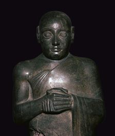 Statue of the Sumerian King Gudea, ruler of Lagash, c2130BC