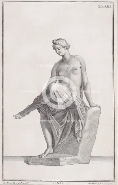 Statue of Venus, 1734. Creator: Giovanni Girolamo Frezza.