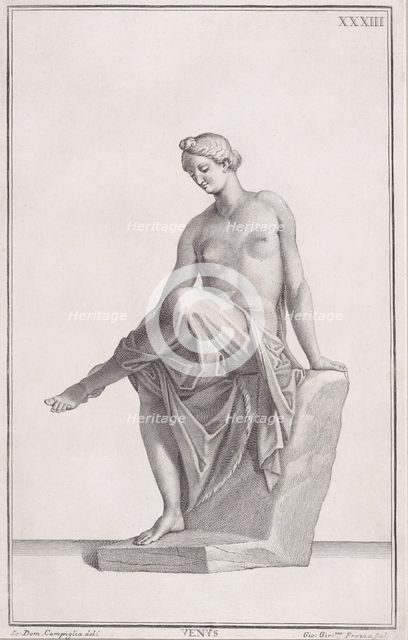 Statue of Venus, 1734. Creator: Giovanni Girolamo Frezza.