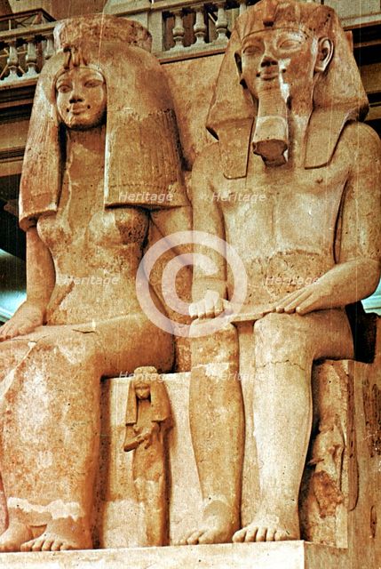 Statue, Amenophis III, Egypt,18th Dynasty. Artist: Unknown