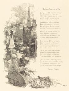 Statue d'homme d'etat, published 1886. Creator: Auguste Lepere