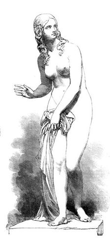 Statues for the Egyptian Hall in the Mansion House: "Leah - by P. MacDowell, R.A. , 1856. Creator: Unknown