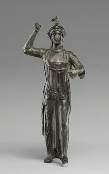 Statuette of Minerva, 50 B.C.-A.D. 25. Creator: Unknown
