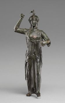 Statuette of Minerva, 50 B.C.-A.D. 25. Creator: Unknown