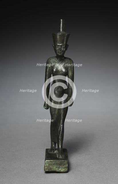 Statuette of Neith, 305-30 BC. Creator: Unknown.
