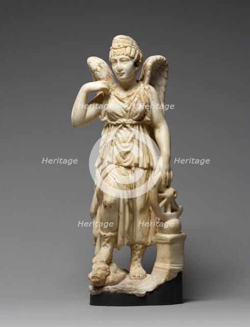 Statuette of Nemesis with Portrait Resembling the Empress Faustina I, about A.D. 150. Creator: Unknown.