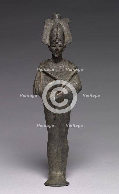 Statuette of Osiris, 664-30 BC. Creator: Unknown.