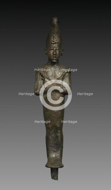 Statuette of Osiris, 664-525 BC. Creator: Unknown.