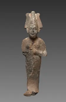 Statuette of Osiris, 1295-1069 BC. Creator: Unknown