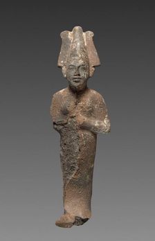 Statuette of Osiris, 1295-1069 BC. Creator: Unknown