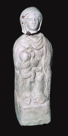 Statuette of a Celtic mother-goddess