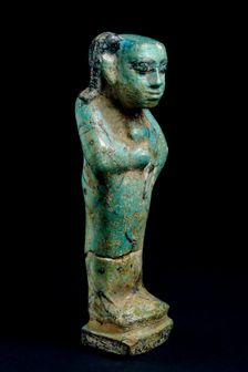 Statuette of a child in a shroud, XIIth dynasty (c1940 BC-c1755 BC)