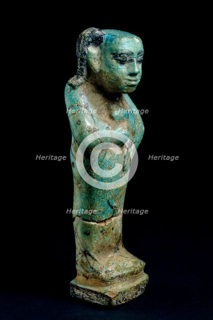 Statuette of a child in a shroud, XIIth dynasty (c1940 BC-c1755 BC). Artist: Unknown.